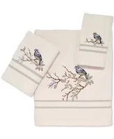 Avanti Love Nest Embroidered Cotton Bath Towel, 27" x 50"