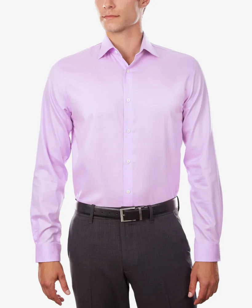Michael Kors Men's Regular Fit Comfort Stretch Dress Shirt
