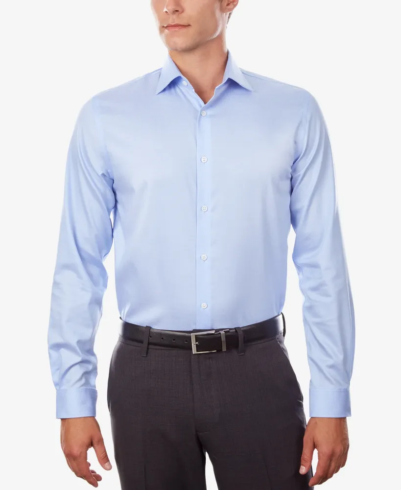 Michael Kors Men's Regular Fit Comfort Stretch Dress Shirt