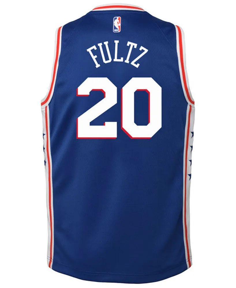 Nike Markelle Fultz Philadelphia 76ers Icon Swingman Jersey, Big Boys (8-20)