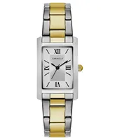 Caravelle Designed by Bulova Women's Two-Tone Stainless Steel Bracelet Watch 21x33mm