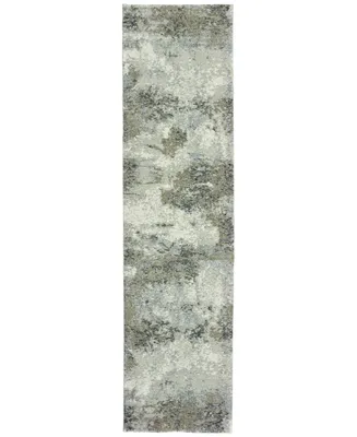 Jhb Design Strata Ion 2'3" x 8' Runner Area Rug