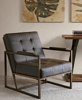 York Leather Lounger