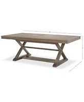 Rachael Ray Highline Expandable Trestle Dining Table