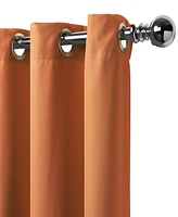 Elrene Home Fashions Connor Solid Indoor/Outdoor Window Curtain