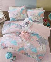 Intelligent Design Cloud 4-Pc. Comforter Set, Twin/Twin Xl