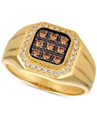 Le Vian Gents Men's Diamond Ring (1/2 ct. t.w.) 14k Gold