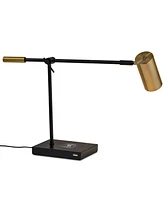 Adesso Collette Led Desk Lamp with Wireless Air Charger & Usb Port