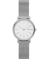 Skagen Women's Signatur Stainless Steel Mesh Bracelet Watch 30mm