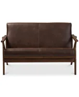 Wynona Faux Leather Loveseat