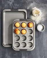 Anolon Advanced Bronze 12 Cup Muffin Pan