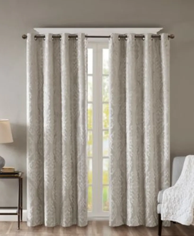Sunsmart Mirage Damask Total Blackout Window Panels