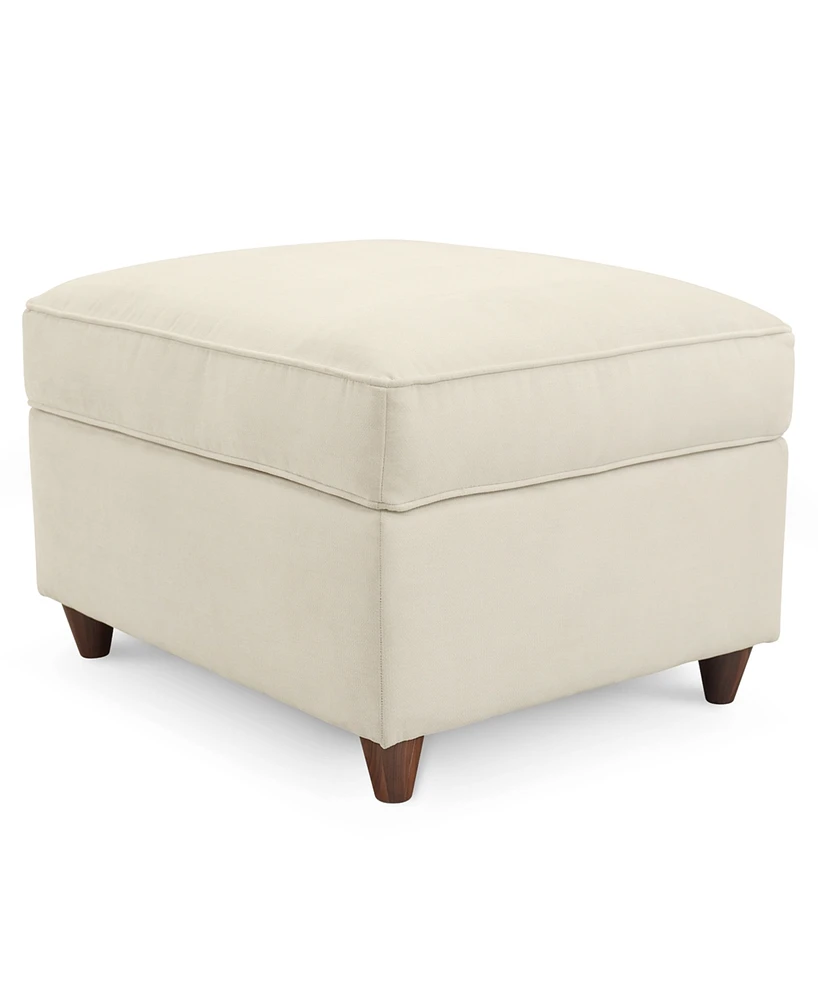 Lidia Fabric Ottoman, Created for Macy's