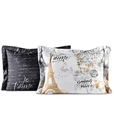 Fairfield Square Collection Paris Gold Reversible 8 Pc. Comforter Sets, Exclusively at Macy's