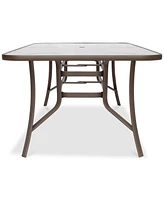 Oasis Aluminum Outdoor 84" x 42" Dining Table, Created for Macy's