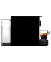 Nespresso Original Essenza Mini Espresso Machine by Breville, Black with Aeroccino Milk Frother