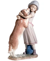 Lladro Collectible Figurine, A Warm Welcome