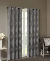 Sunsmart Bentley Ogee Jacquard Total Blackout Window Panels