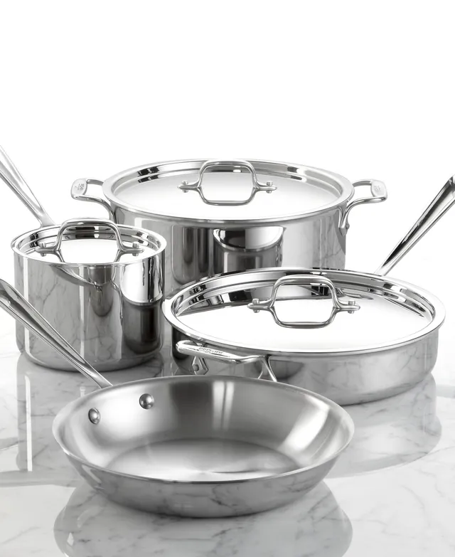 All-Clad D3 Stainless 10-Piece Cookware Set