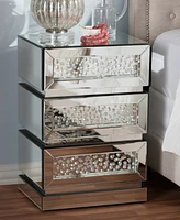 Sabrina Mirrored Nightstand