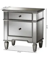 Sussie Mirrored Nightstand