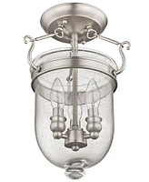 Livex Jefferson Semi Flush Light