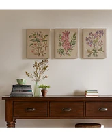 Madison Park Linen Botanicals 3-Pc. Canvas Print Set