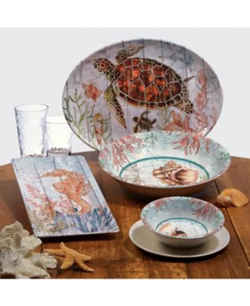 Certified International Sanibel Melamine Dinnerware Collection