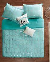 Intelligent Design Raina Metallic -Pc. Comforter Set