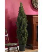 Nearly Natural 5' Mini Cedar Pine Indoor/Outdoor Tree