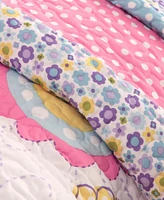 Mi Zone Kids Crazy Daisy -Pc. Quilt Set