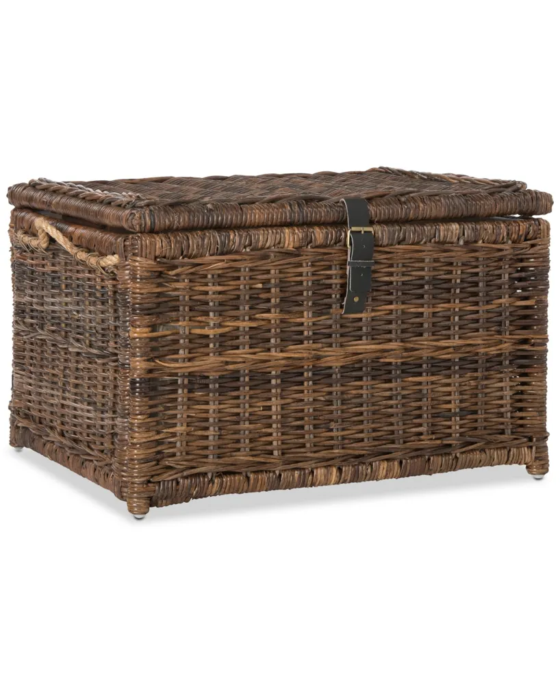 Jonathan Y Happimess Caden 30'' Wicker Storage Trunk