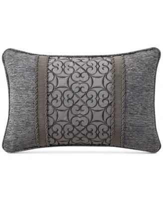 Closeout! Waterford Carrick Reversible 12" x 18" Embroidered Breakfast Decorative Pillow