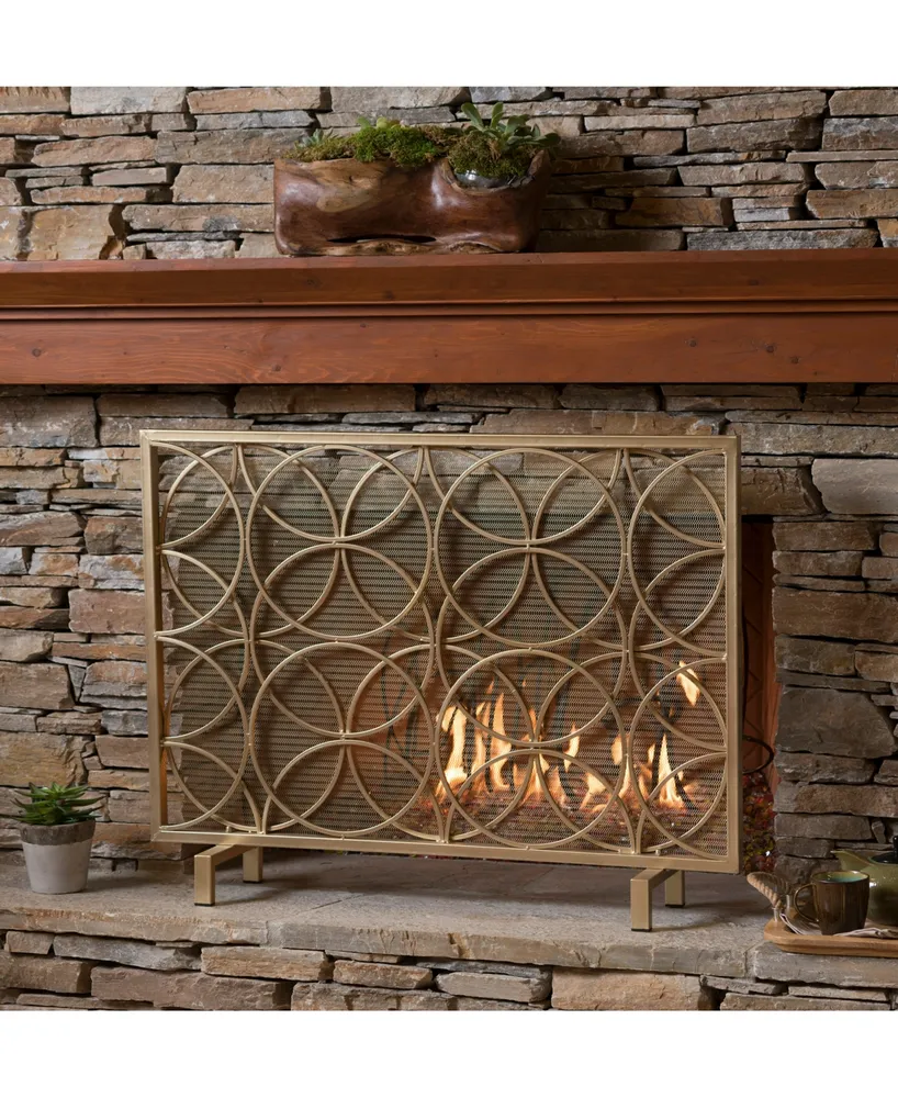 Panel Fireplace Screen