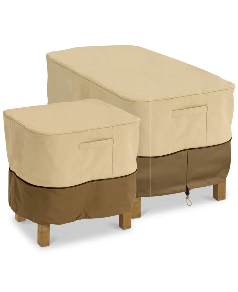 Large Square Ottoman Side Table Cover