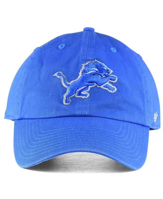 47 Brand Men's Detroit Lions Woodland Clean Up Adjustable Cap - Macy's