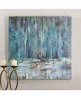 Uttermost Blue Waterfall Wall Art