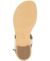 Michael Michael Kors Women's Mk Plate Flat Thong Sandals