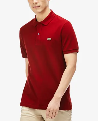 Lacoste Men's L.12.12 Classic-Fit Short-Sleeve Pique Polo Shirt