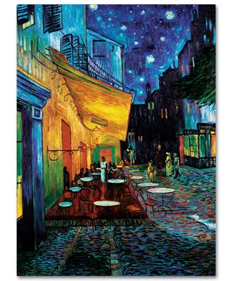 Vincent van Gogh 'Cafe Terrace' Canvas Art