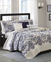 Madison Park Cali Quilted 6-Pc. Quilt Set
