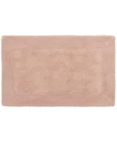 Laura Ashley Ruffled Cotton Bath Rugs