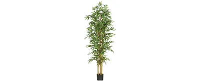 Nearly Natural 75" Artificial Bamboo Tree