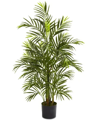 Nearly Natural 3.5' Artificial Areca Palm Uv-Resistant Indoor/Outdoor Tree