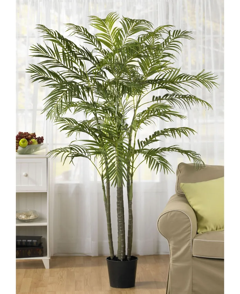 Nearly Natural 6' Artificial Areca Palm Tree