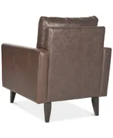 Olden Faux Leather Accent Chair