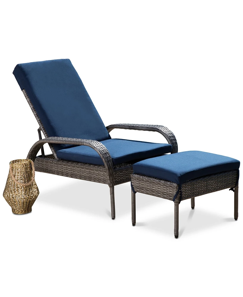 Suge 2-Pc. Outdoor Patio Set