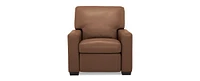 Ennia 36" Leather Pushback Recliner, Created for Macy's