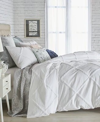 Peri Home Chenille Lattice 2-Pc. Comforter Set, Twin