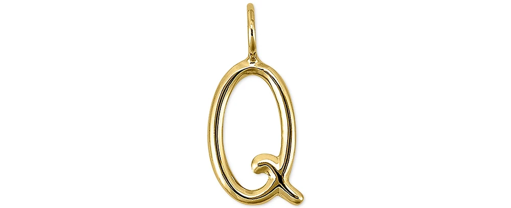 Sarah Chloe Amelia Mini Initial Charm in 14k Gold